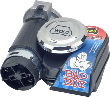 Wolo Model 419 Bad Boy Black One Piece Design Air Horn Kit - 12 Volt