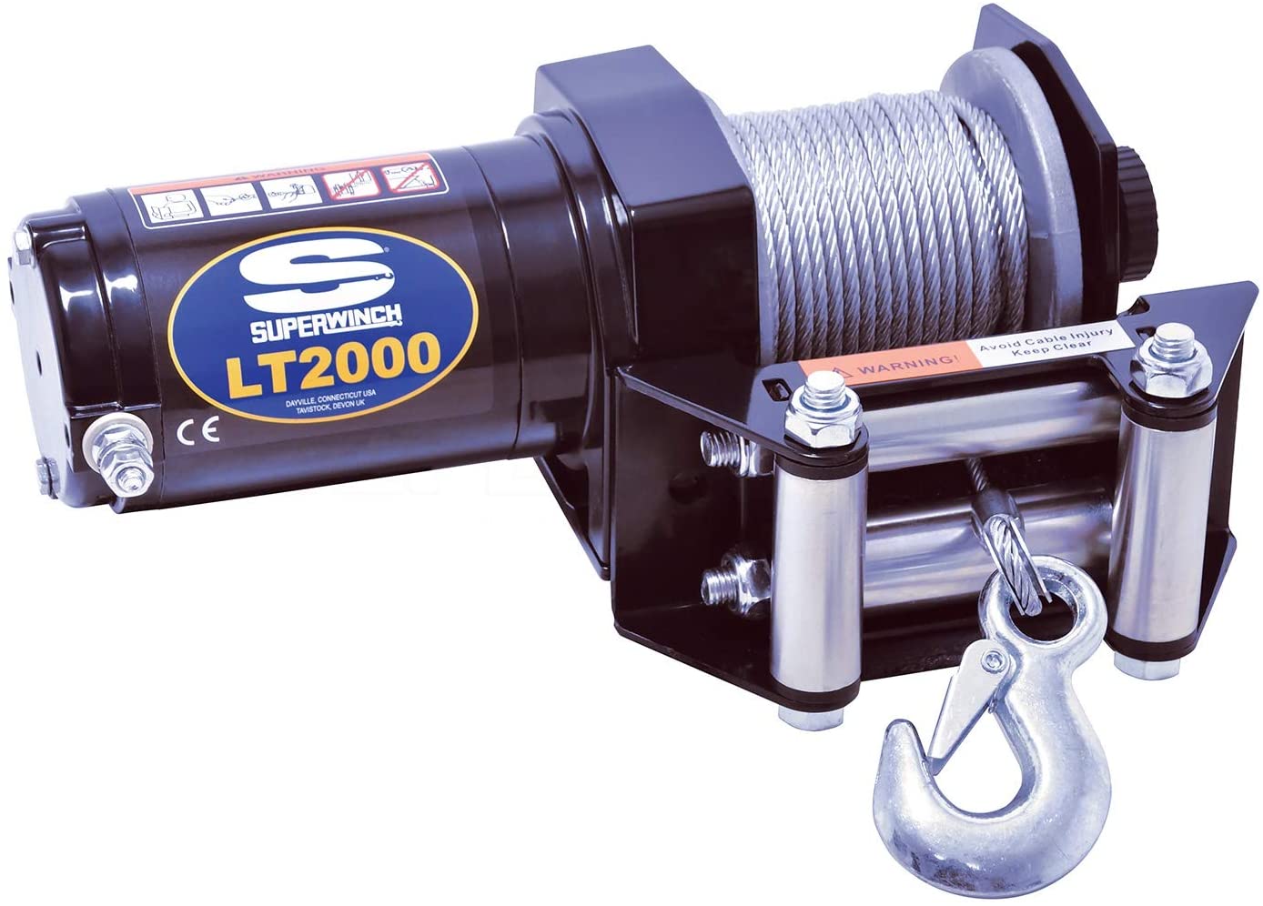 Superwinch 1120210 LT2000 12-Volt ATV Winch (2,000 lb Capacity)