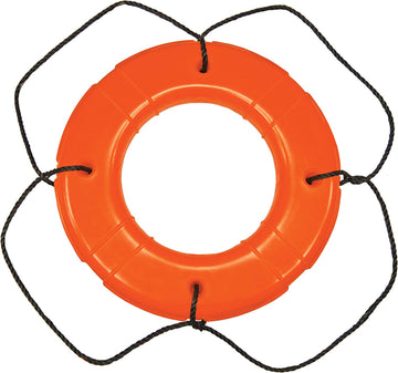 Taylor Made Products 569 USCG Polyethylene Foam Life Ring (24", Orange)