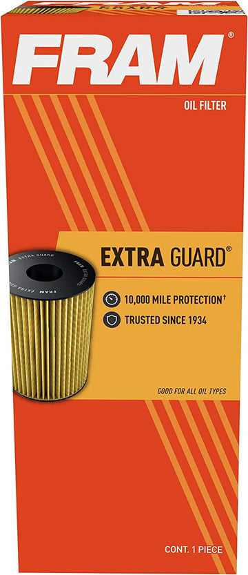 Fram CH9018 Extra Guard Passenger Car Cartridge Oil Filter, Pack of 1 (Packaging may vary)