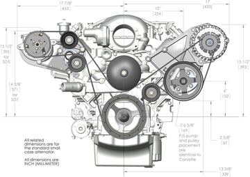 Holley 20-132 Accessory Drive Bracket Kit