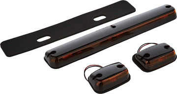 Pacer Performance 20-265 Hi-Five Amber Chevy Style Cab Roof LED Light Kit, (Pack of 3)