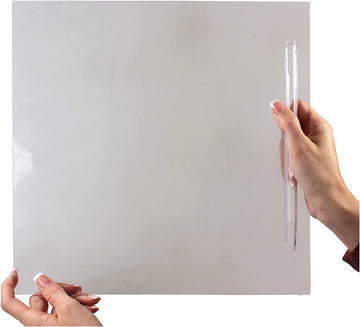 JR Products 11195 Flat Screen Door Slider Clear, 12 Inch