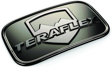 TeraFlex 4798000 Black Chrome JK License Plate Delete Badge Kit