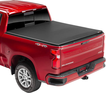 Extang 92655 Trifecta 2.0 Folding Tonneau Cover - fits Silverado/Sierra (8 ft) 07-13, 2014-2500HD & 3500HD, Without Track System 8' 2" Bed