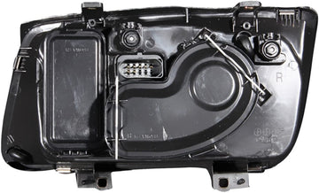 Anzo USA 121169 Volkswagen Jetta Black Headlight Assembly - (Sold in Pairs)