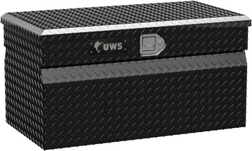 UWS TBC-36-BLK Black 36" Standard Chest with Beveled Insulated Lid Original Packaging