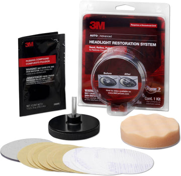 3M 39008 Headlight Lens Restoration System 2-Pack 2 Pack