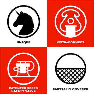 Airhead AHTC-854 Quadra Cruiser Towable - 4-Rider