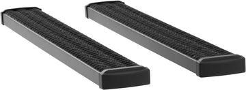 LUVERNE 415060-401721 Grip Step Black Aluminum 60-Inch Truck Running Boards, Select Ford F-250, F-350, F-450, F-550 Super Duty
