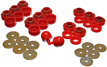 Energy Suspension 2.4107R Body Mount Set for Jeep TJ
