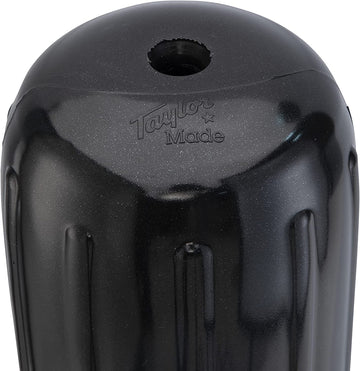 Taylor Made 71025 Big B Inflatable Vinyl Fender - 6" x 15", Black Black 6" x 15"