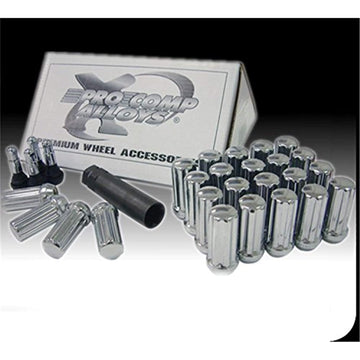 Pro Comp Wheels 11138 Lug Nut Kit 12 x 1.5 ET 24 Lugs HP Valve Key Lug Nut Kit
