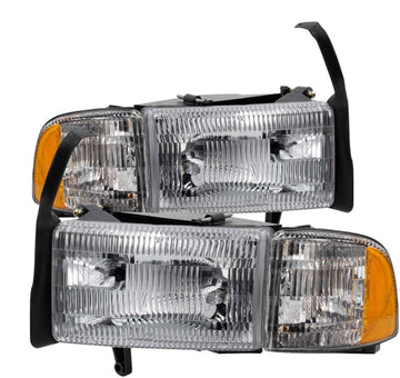 Xtune HD-JH-DR94-OE-C Dodge Ram Headlight