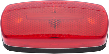 Optronics MC32RBBP Red/Black Rectangular Reflector Clearance Marker Light