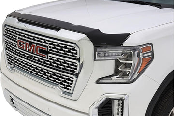 Auto Ventshade [AVS] Aeroskin Hood Protector | Low Profile, Smoke Color, 1 pc | 322185 | Fits 2020-2022 GMC Sierra 2500 HD/3500 HD