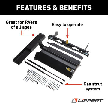 Lippert Components 733939 Lift Assist Kit Wide 30-36"