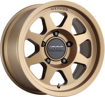 Method Race Wheels 701 Method Bronze 17x9" 5x5", 12mm offset 4.6" Backspace, MR70179050912N