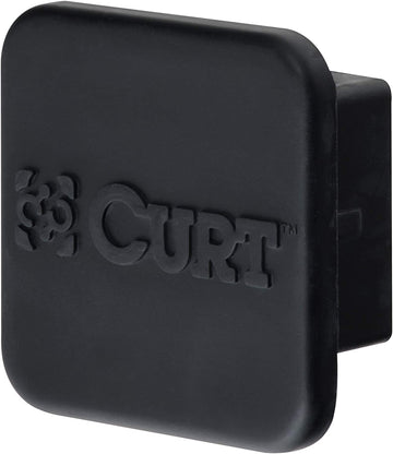 CURT Manufacturing 22272 2 In. Black Rubber Tube Cover