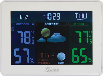 Temp Minder MRI-823MXC Color Weather Station