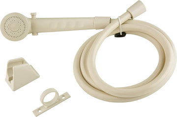 Dura Faucet (DF-SA130-BQ) RV Shower Head and Hose Kit (Bisque Parchment)