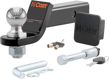 Curt 45534 Towing Starter Kit with 2" Drop Ball Mount