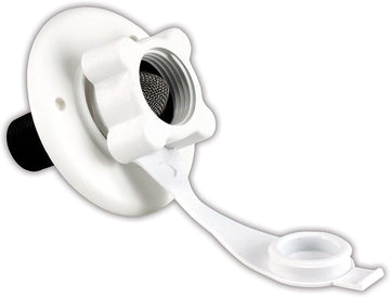 JR Products 160-85-A-2P-A Polar White City Water Flange