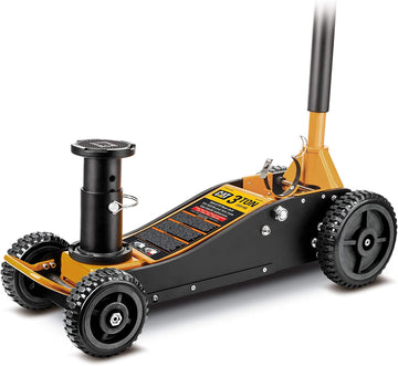 CAT (Caterpillar) 3 Ton Big Wheel Off Road Hybrid Jack - 240330 Black