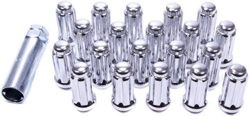 Gorilla Automotive 26143HT Small Diameter Duplex Acorn Chrome 5 Lug Kit (14mm X 1.50 Thread Size)-Pack of 20 14-mm x 1.50 5-lug