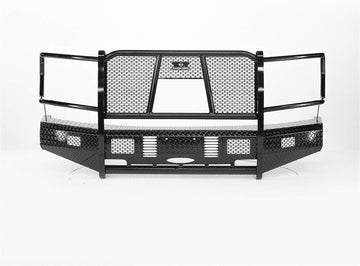 Ranch Hand Fsf15Hbl1 - Summit Series Full Width Black Front Hd Bumper with Full Grille Guard