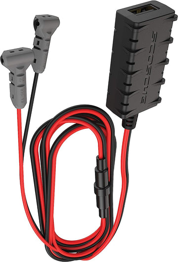 SCOSCHE UHWK-SP1 Universal 5.ft USB Hard Wire Kit with USB-A and Quick Connectors