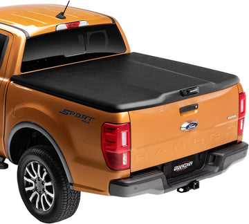 Undercover Elite One-Piece Truck Bed Tonneau Cover | UC1238 | Fits 2019-20 New Body Style GMC Sierra 1500 w/Multipro TG (Does not fit Carbon Bed) 5'8" Bed