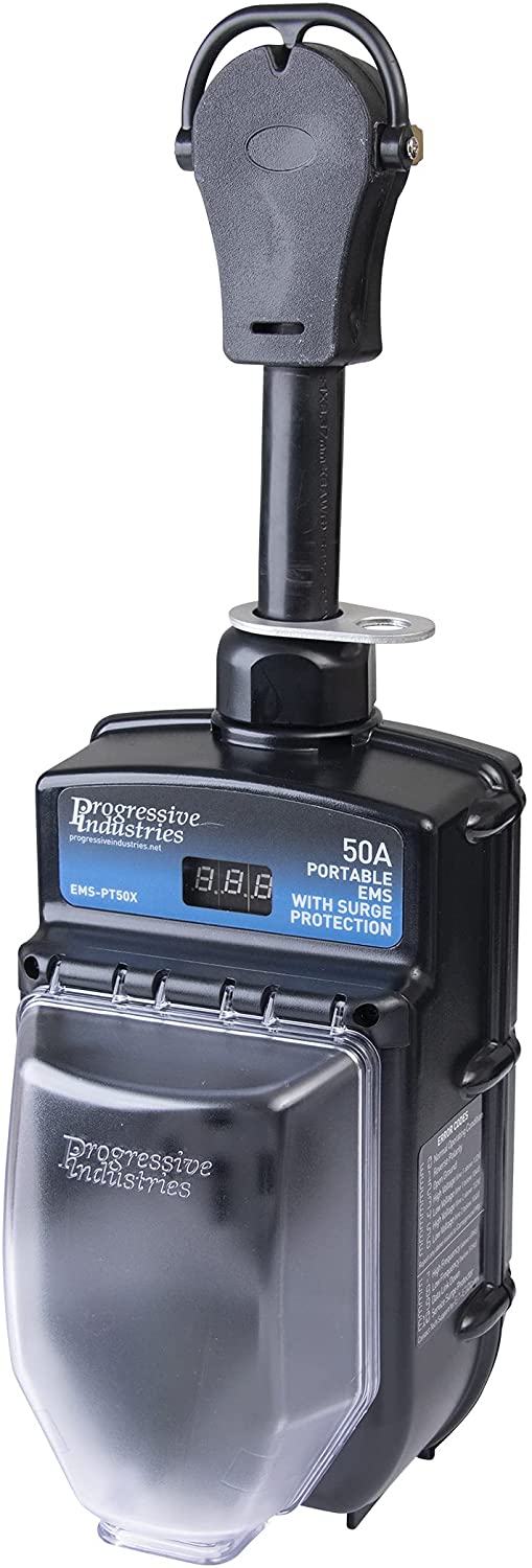 Progressive Industries EMS-PT50X Portable RV Surge Protector (50 A)
