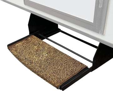 Prest-O-Fit 2-0201 Brown Jumbo Wraparound Radius Step Rug
