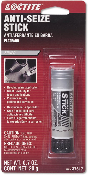 Loctite 37617 Silver-Grade Anti-Seize Stick - 20 g 20 Grams
