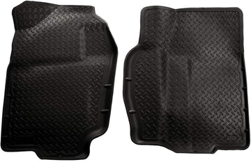Husky Liners 30711 Classic Style Custom Fit Molded Front Floor Liner for Select Dodge Ram Models (Black) Black Classic Style Front Floor Mats Fits All Cab Styles