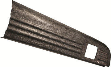 Wade 72-01621 Truck Bed Rail Caps Black Ribbed Finish with Stake Holes for 1993-2011 Ford Ranger (Except STX) & 1994-1997 Mazda B-Series Pickup with 6ft Bed (Set of 2)