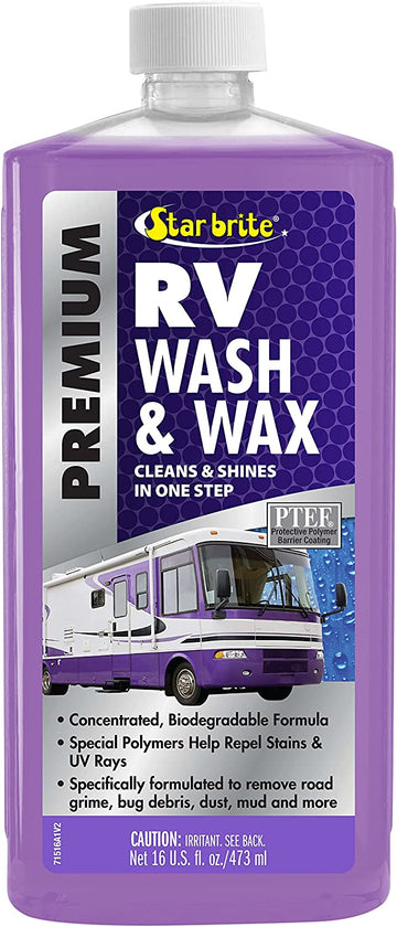 Star Brite 071516P RV Wash and Wax - 16 oz