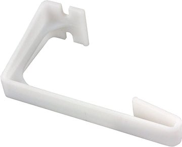 JR Products 81485 White Side Curtain Retainer Quantity 1