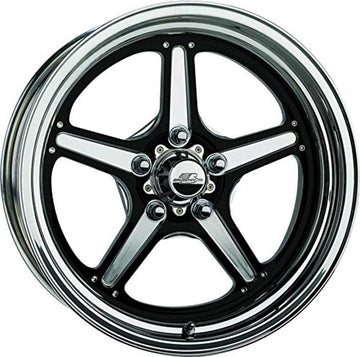 Billet Specialties BRS035356517N Street Lite Black Wheel15X3.5 1.75in BS, 1 Pack