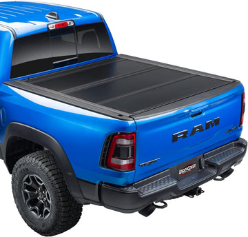 Undercover Ultra Flex Hard Folding Truck Bed Cover UX32009 2019 Ram 1500-3500 6.8ft Short Bed Crew Cab 6' 4" Bed