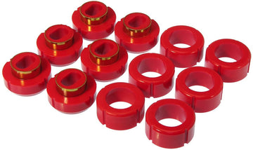 Prothane 7-108 Red Body and Standard Cab Mount Bushing Kit - 12 Piece