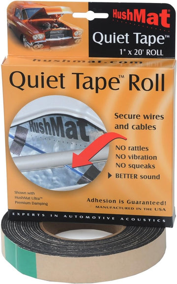 HushMat 30300 Quiet Tape Shop Roll, 1-Inch x 20-Foot