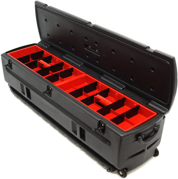 DU-HA 70114 Tote Black 53" x 15" x 15" Interior/Exterior Portable Storage/Tool Box/Gun Case for SUV's, Vans and Pickup Trucks (Includes Tote Slide Bracket)