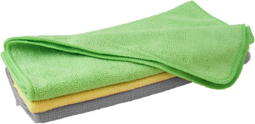 Carrand 40061 16" x 16" Microfiber Towel, (Pack of 3)
