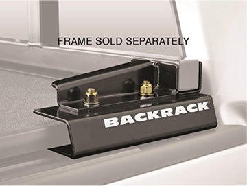 BackRack | Hardware Kit for use w/Wide-Top Tonneau, Black, No Drill | 50124 | Fits 2019-2023 Chevrolet/GMC Silverado/Sierra 2500/3500 HD