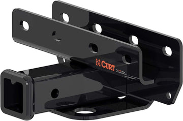 Curt 13392 Class 3 Trailer Hitch, 2-Inch Receiver for Select Jeep Wrangler, Gloss Black Powder Coat