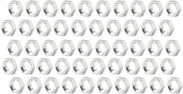 Allstar Performance ALL18297-50 5/8"-18 LH Sm. Hex Aluminum Jam Nuts, 1 Pack