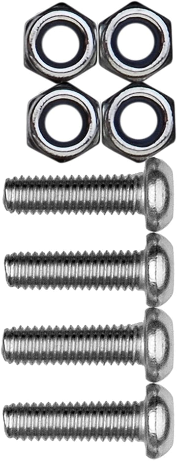 Cruiser Accessories 80330 License Plate Frame Fasteners, Metric-Steel Metric - Steel