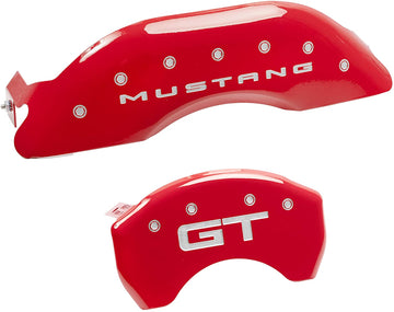 MGP Caliper Covers Ford Caliper Covers 10200S2Mgrd: Red, Mustang/Gt (2015), 4 Pack